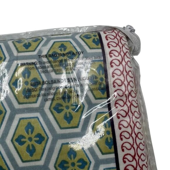 Barefoot Bungalow Thalia Multicolor Geometric Window Curtain Panel Tieback Set - Picture 3 of 7